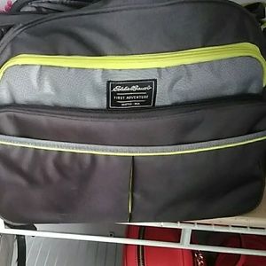 Eddie bauer baby diaper bag / carry on bag